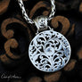 Handcrafted Bali Sterling Silver Cut-out Pendant - OutOfAsia